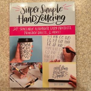Super simple hand lettering book